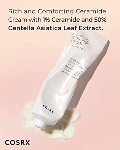 COSRX Balancium Comfort Ceramide Cream: Centella Asiatica Matte Balm for SensITIVE Skin
| COSRX Balancium Comfort Ceram