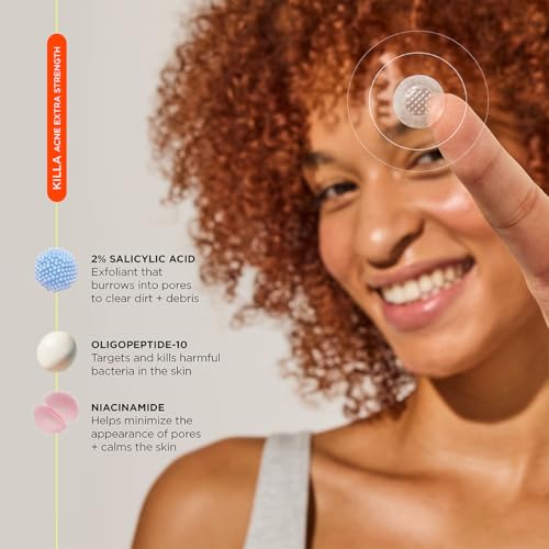 ZitSticka Extra Strength Killa Acne Patches for Face - Fast-Acting Microdarts Starts Working within 2 Hours - Deep, Earl