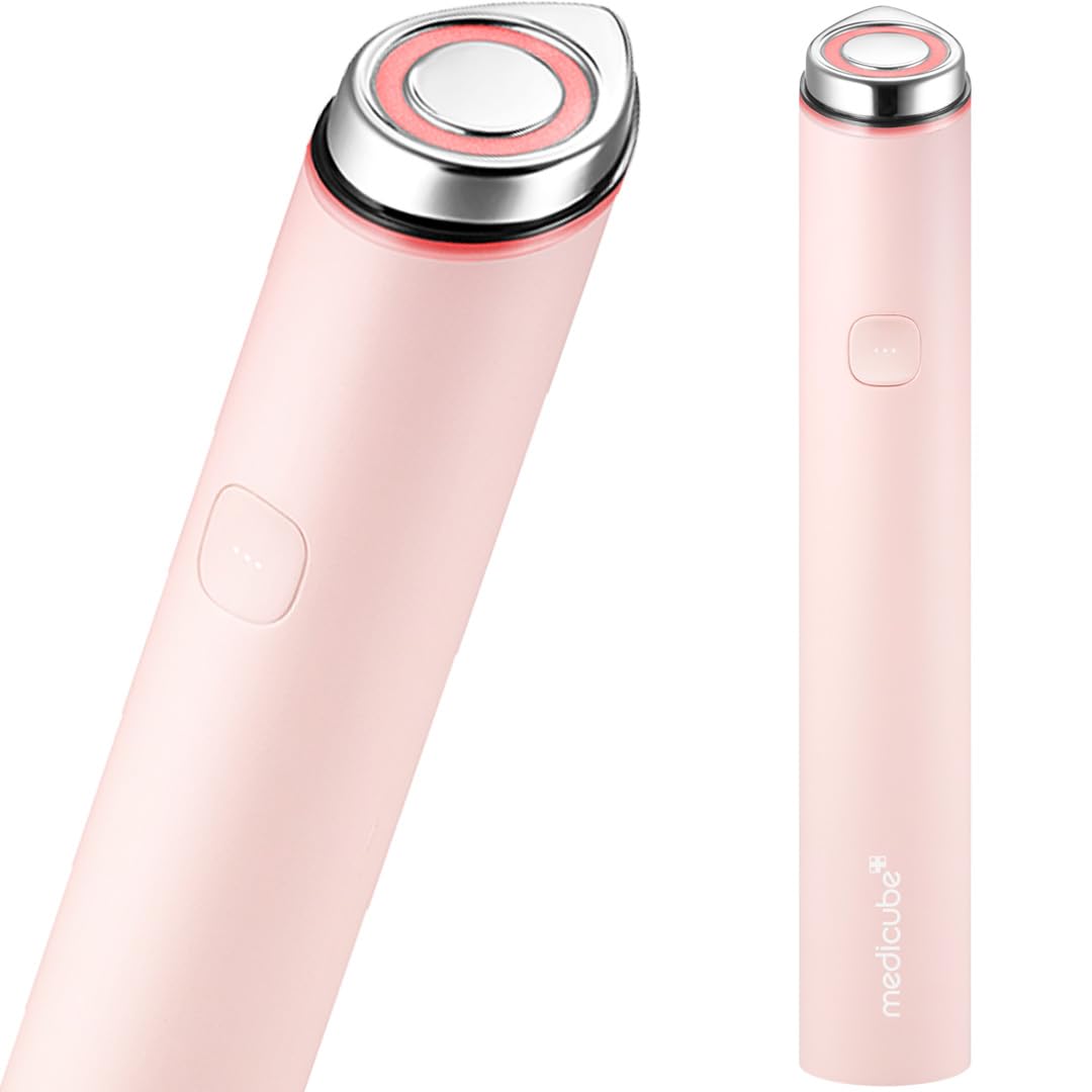 Medicube Mini Booster Pro Pink | Affordable At-Home Facial Skin Care Tool for Beginners - Portable Skin Care Booster for